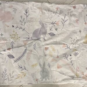 🐇 Cozy Woodland Bunny Duvet Cover Set – King Size